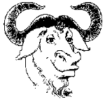 gnu-head by Etienne Suvasa
